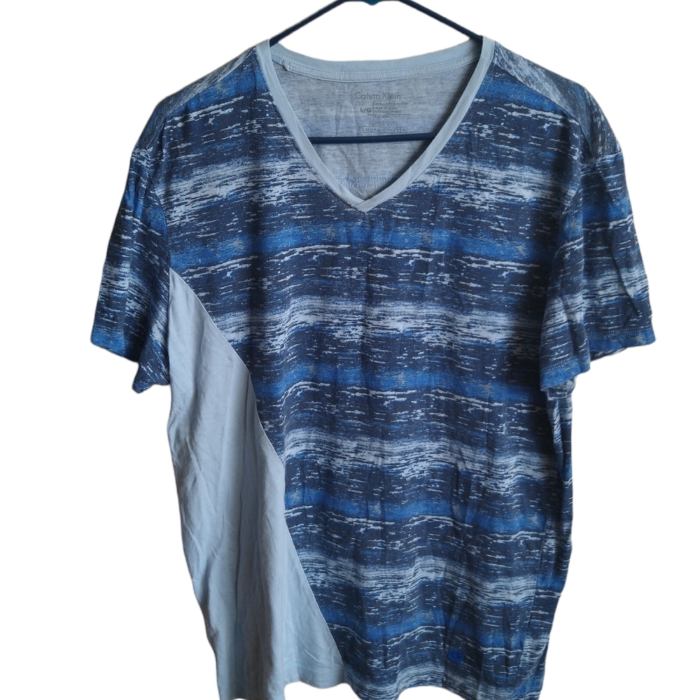 Calvin Klein Men's Short Sleeve Shirt Size Large